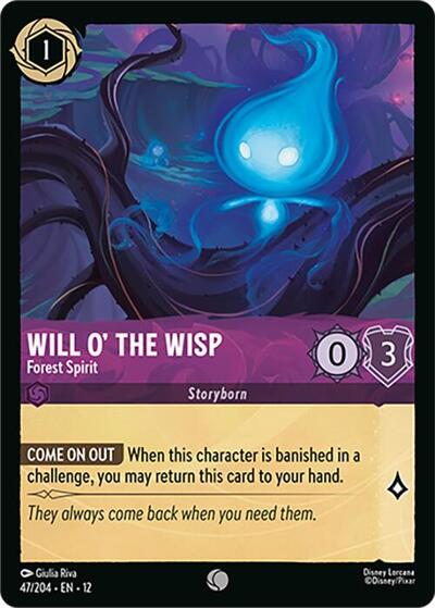 Will o' the Wisp - Forest Spirit (Wilds Unknown) Near Mint
