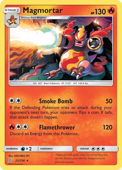 Magmortar (SM - Unified Minds) Near Mint