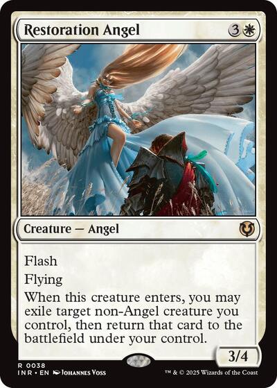 Restoration Angel (Innistrad Remastered) Light Play Foil