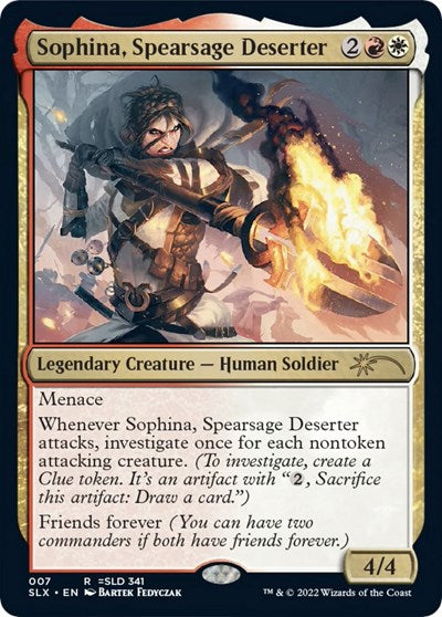 Sophina, Spearsage Deserter (SLX) Near Mint