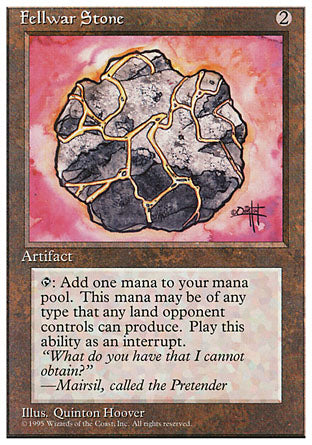 Fellwar Stone (4th Edition) Light Play