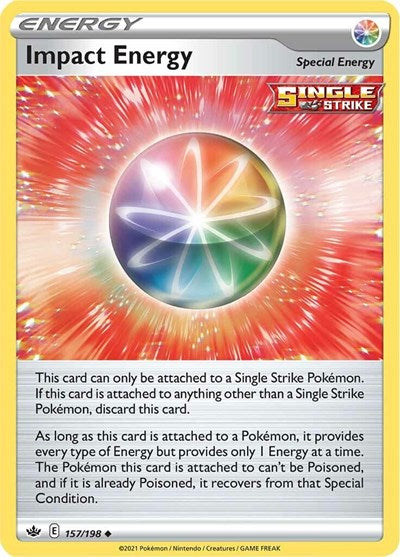 Impact Energy (SWSH06: Chilling Reign) Near Mint