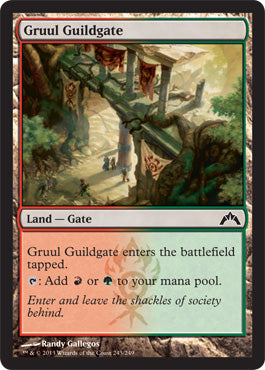 Gruul Guildgate (Gatecrash) Light Play