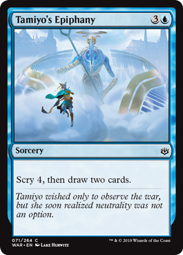 Tamiyo's Epiphany (War of the Spark) Light Play Foil