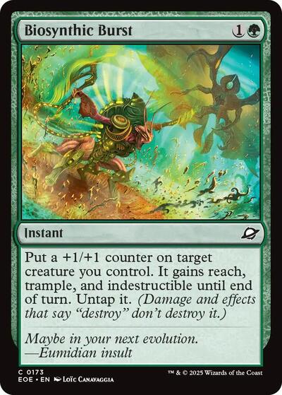 Biosynthic Burst (Edge of Eternities) Near Mint Foil