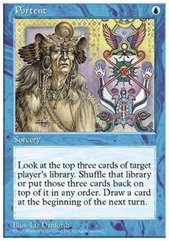 Portent (5th Edition) Light Play