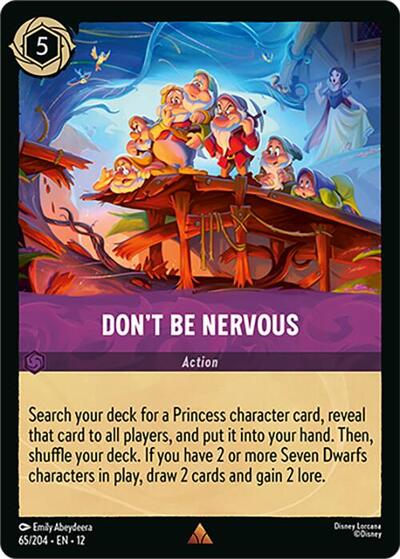 Don't Be Nervous (Wilds Unknown) Near Mint