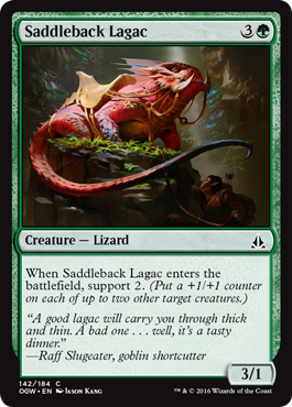 Saddleback Lagac (Oath of the Gatewatch) Light Play