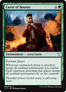 Curse of Bounty (Commander 2017) Light Play