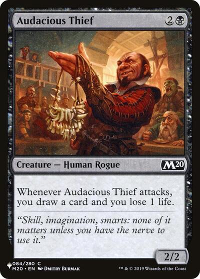 Audacious Thief (The List) Near Mint