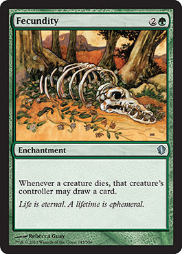 Fecundity (Commander 2013 Edition) Light Play