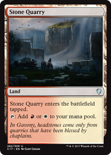 Stone Quarry (Commander 2017) Light Play