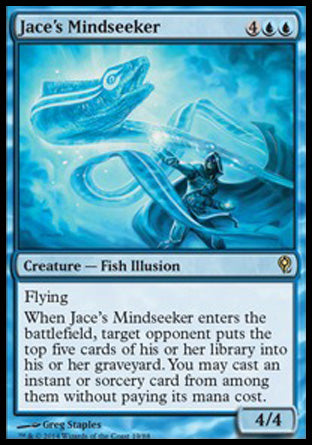 Jace's Mindseeker (Duel Decks: Jace vs Vraska) Light Play