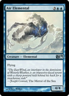 Air Elemental (Magic 2010 Core Set) Light Play