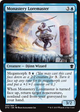 Monastery Loremaster (Dragons of Tarkir) Light Play Foil