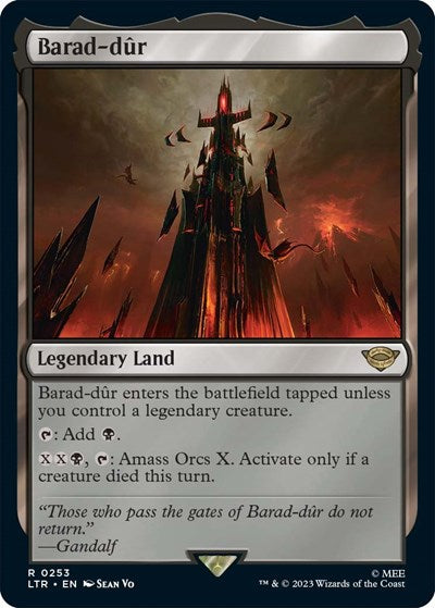 Barad-dur (Universes Beyond: The Lord of the Rings: Tales of Middle-earth) Near Mint