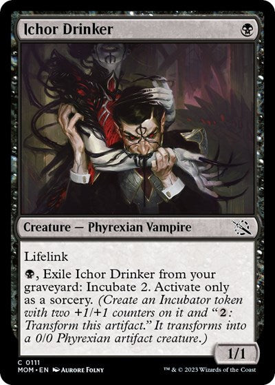 Ichor Drinker (March of the Machine) Light Play Foil