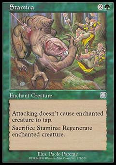 Stamina (Mercadian Masques) Light Play