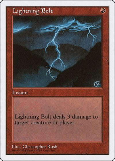 Lightning Bolt (Anthologies) Light Play