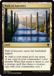 Path of Ancestry (Commander 2017) Light Play
