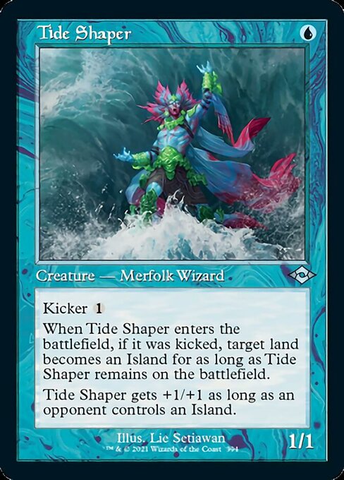 Tide Shaper (Retro Frame) (Modern Horizons 2) Light Play Foil