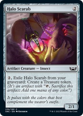 Halo Scarab (Streets of New Capenna) Light Play Foil