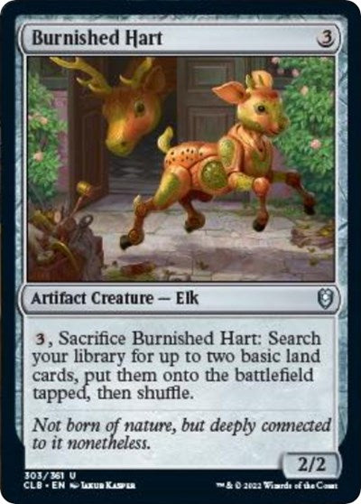 Burnished Hart (Commander Legends: Battle for Baldur's Gate) Light Play Foil