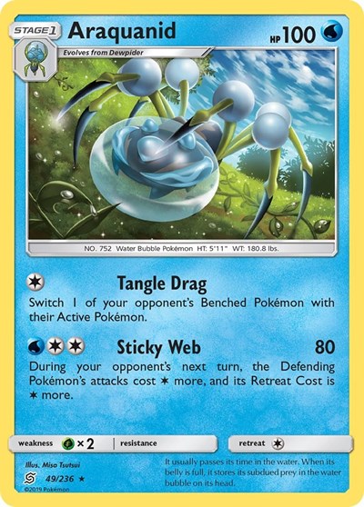 Araquanid (SM - Unified Minds) Near Mint Reverse Holofoil