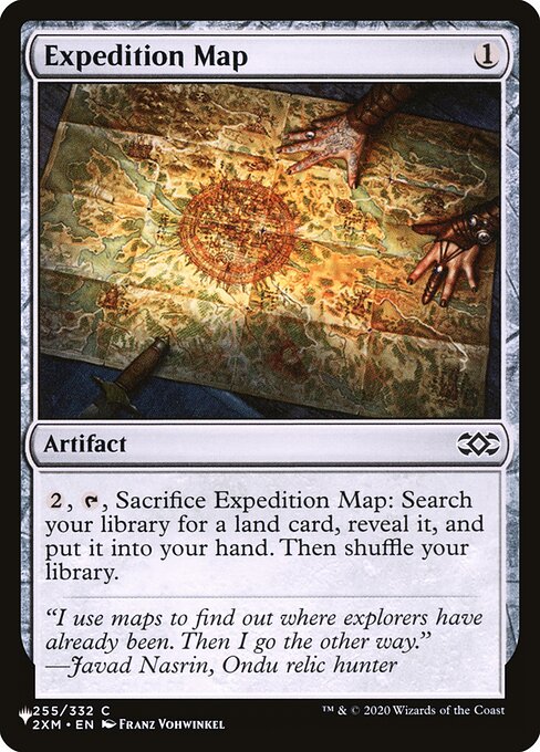 Expedition Map (The List) Light Play