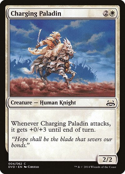 Charging Paladin (Duel Decks: Anthology) Light Play
