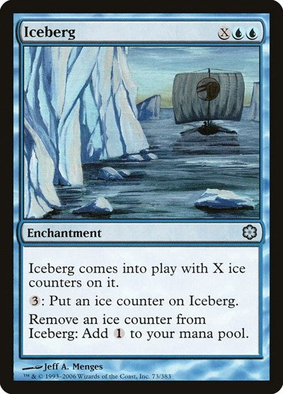 Iceberg (Coldsnap Theme Deck Reprints) Light Play