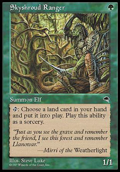 Skyshroud Ranger (Tempest) Light Play