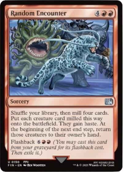 Random Encounter (Universes Beyond: FINAL FANTASY) Near Mint Foil