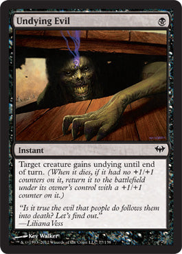 Undying Evil (Dark Ascension) Light Play