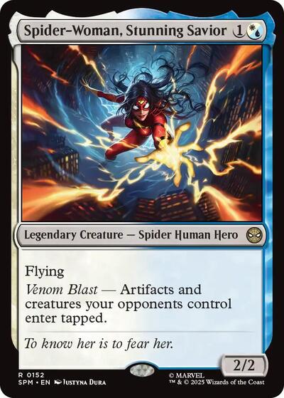 Spider-Woman, Stunning Savior (Marvel's Spider-Man) Near Mint Foil