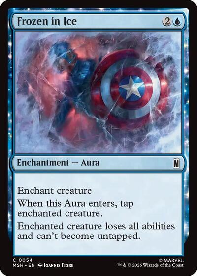Frozen in Ice (Marvel Super Heroes) Near Mint Foil