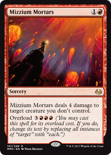 Mizzium Mortars (Modern Masters 2017) Light Play