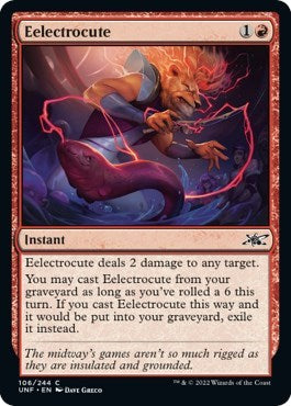 Eelectrocute (Unfinity) Light Play Foil