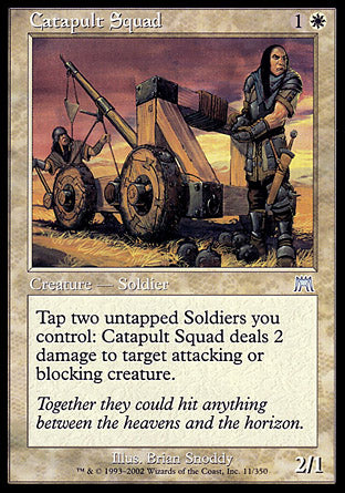 Catapult Squad (Onslaught) Light Play