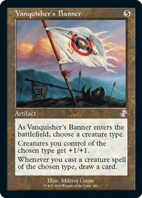 Vanquisher's Banner (Time Spiral Remastered) Light Play