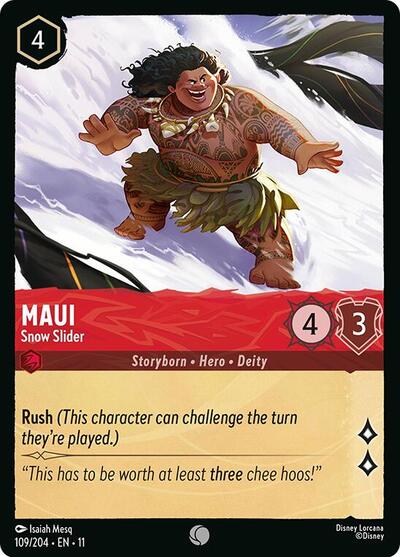 Maui - Snow Slider (Winterspell) Near Mint