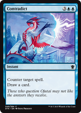 Contradict (Dragons of Tarkir) Light Play