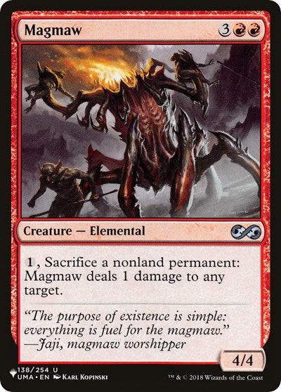 Magmaw (The List) Near Mint