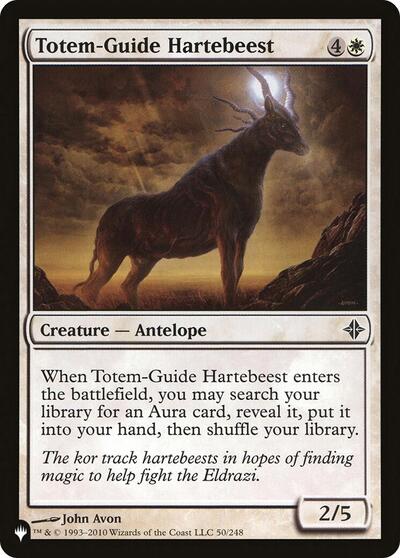 Totem-Guide Hartebeest (The List) Near Mint