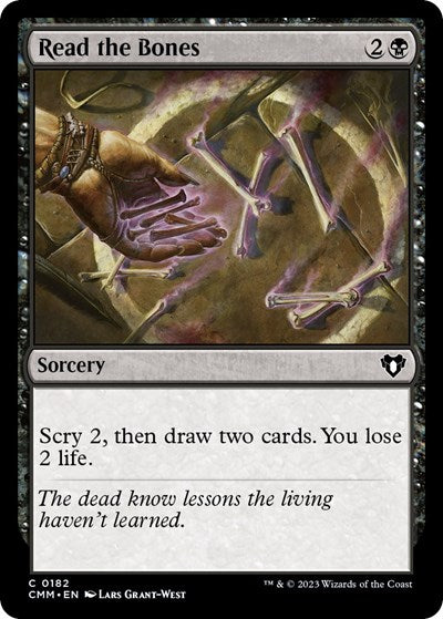 Read the Bones (Commander Masters) Near Mint
