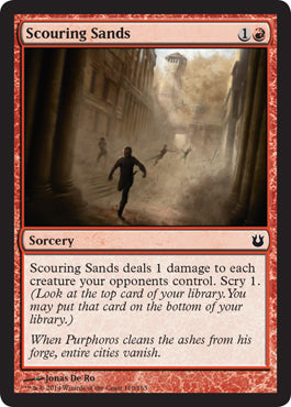 Scouring Sands (Born of the Gods) Light Play Foil