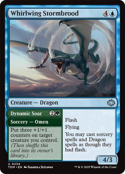 Whirlwing Stormbrood (Tarkir: Dragonstorm) Near Mint