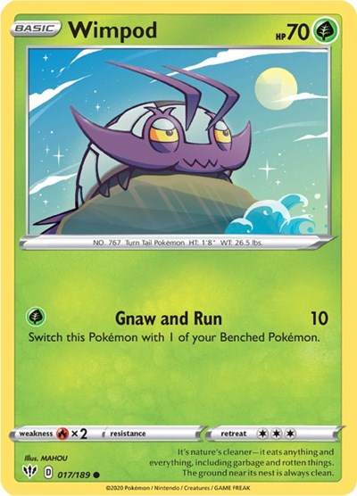 Wimpod (SWSH03: Darkness Ablaze) Near Mint