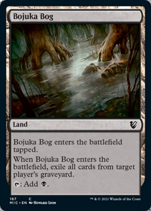Bojuka Bog (Commander 2021 Midnight Hunt) Light Play