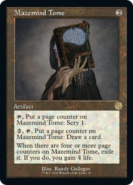 Mazemind Tome (The Brothers' War: Retro Frame Artifacts) Light Play